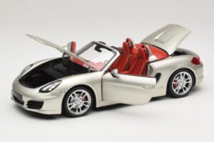 Porsche Boxster S 987 Gris Métallisé Minichamps 1:18 110062030 Métal Moulé — image 2 sur 8