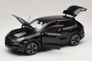Porsche Cayenne Turbo S 92A Noir Métallisé Minichamps 1:18 110062100 Métal Moulé — image 2 sur 8