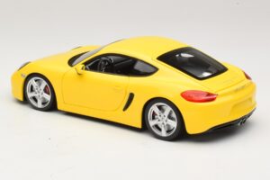 Porsche Cayman 981 Jaune Minichamps 1:18 110062220 Métal Moulé — image 7 sur 8