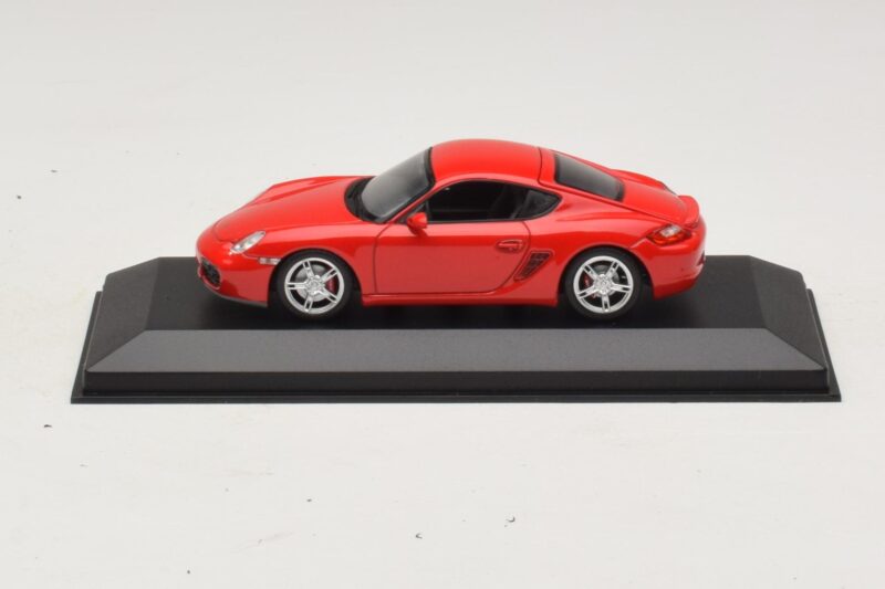 Porsche Cayman 987 S Rouge Minichamps 1:43 400065620 Métal Moulé