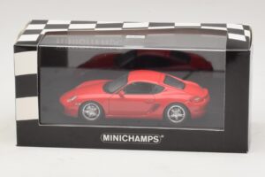 Porsche Cayman 987 S Rouge Minichamps 1:43 400065620 Métal Moulé — image 4 sur 4