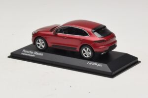 Porsche Macan 95B Rouge Métallisé Minichamps 1:43 410062600 Métal Moulé — image 3 sur 4