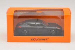 Porsche Panamera 970 Turbo Noir Mat Maxichamps 1:43 940062370 Métal Moulé — image 4 sur 4