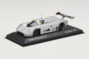 Sauber Mercedes C9 #63 J. Mass / M. Reuter / S. Dickens Winners 24 Hours of Le Mans 1989 Minichamps 1:43 B66041033 Métal Moul — image 2 sur 5