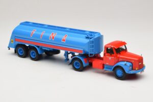 Scania L110S Tanksattelzug FINA Minichamps 1:43 499126970 Métal Moulé — image 4 sur 6