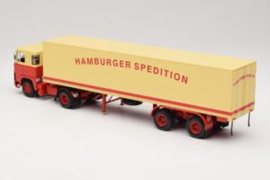 Scania LB111S Koffersattelzug Hamburger Spedition Minichamps 1:43 499123880 Métal Moulé — image 5 sur 6