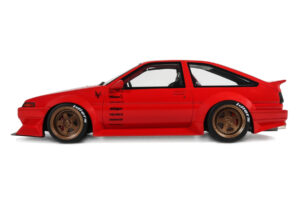 Toyota Sprinter Trueno AE86 Widebody Rosso Corsa Otto 1:18 OT1278 Résine — image 3 sur 5