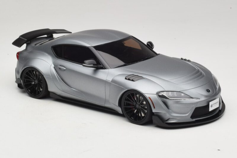 Toyota Supra A90 Prior Design Matt Silver GT Spirit 1:18 GT343 Résine