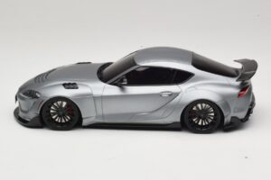 Toyota Supra A90 Prior Design Matt Silver GT Spirit 1:18 GT343 Résine — image 3 sur 5