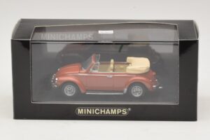 Volkswagen 1200 Cabriolet Hebmuller Rouge Minichamps 1:43 430052032 Métal Moulé — image 4 sur 4