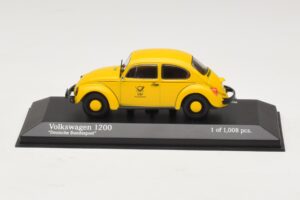 Volkswagen 1200 Deutsche Bundespost Minichamps 1:43 400057197 Métal Moulé