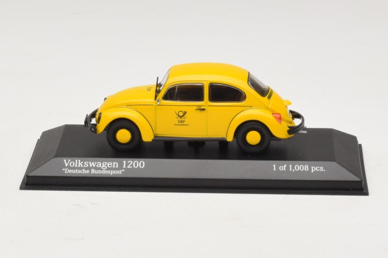 Volkswagen 1200 Deutsche Bundespost Minichamps 1:43 400057197 Métal Moulé