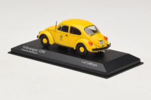 Volkswagen 1200 Deutsche Bundespost Minichamps 1:43 400057197 Métal Moulé — image 3 sur 4