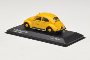 Volkswagen 1200 Export Deutsche Bundespost Minichamps 1:43 431051292 Métal Moulé — image 3 sur 4