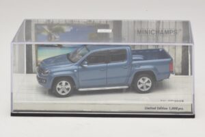 Volkswagen Amarok Bleu Métallisé Minichamps 1:43 436058362 Métal Moulé — image 4 sur 5