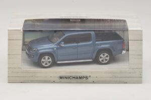 Volkswagen Amarok Bleu Métallisé Minichamps 1:43 436058362 Métal Moulé — image 5 sur 5