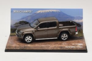 Volkswagen Amarok Marron Métallisé Minichamps 1:43 436058361 Métal Moulé