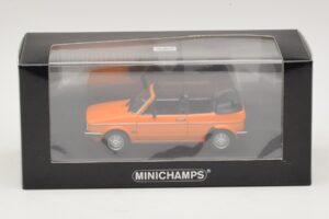 Volkswagen Golf Mk1 Cabriolet Orange Minichamps 1:43 400055131 Métal Moulé — image 4 sur 4