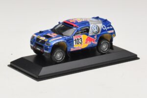 Volkswagen Race Touareg #103 B. Saby / R. Perin Winner Rally Por Las Pampas 2005 Boîte De Remplacement Minichamps 1:43 436055 — image 2 sur 4