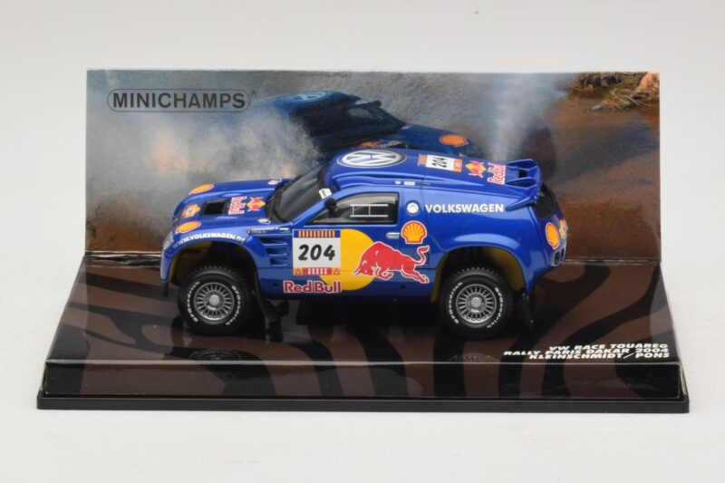 Volkswagen Race Touareg Red Bull #204 J. Kleinschmidt / F. Pons Dakar Rally 2005 Minichamps 1:43 Volkswagen Race Touareg Red Bull #204 J. Kleinschmidt / F. Pons Dakar Rally 2005 Minichamps 1:43 436045304 Métal Moulé
