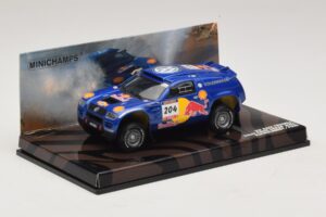 Volkswagen Race Touareg Red Bull #204 J. Kleinschmidt / F. Pons Dakar Rally 2005 Minichamps 1:43 436045304 Métal Moulé — image 2 sur 5