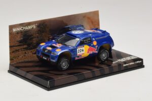Volkswagen Race Touareg Red Bull #224 B. Saby / Stevenson Dakar Rally 2005 Minichamps 1:43 436045324 Métal Moulé — image 2 sur 5