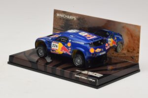 Volkswagen Race Touareg Red Bull #224 B. Saby / Stevenson Dakar Rally 2005 Minichamps 1:43 436045324 Métal Moulé — image 3 sur 5