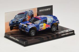 Volkswagen Race Touareg Red Bull #307 B. Saby / M. Perin Dakar Rally 2005 Minichamps 1:43 436055307 Métal Moulé — image 2 sur 5