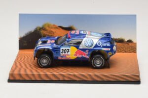 Volkswagen Race Touareg Red Bull #307 Édition Concessionnaire 2005 Minichamps 1:43 7LO099400PD307 Métal Moulé