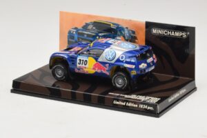 Volkswagen Race Touareg Red Bull #310 J. Kleinschmidt / F. Pons Dakar Rally 2005 Minichamps 1:43 436055310 Métal Moulé — image 3 sur 5