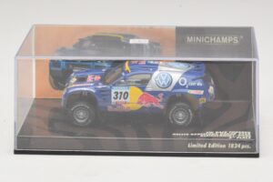 Volkswagen Race Touareg Red Bull #310 J. Kleinschmidt / F. Pons Dakar Rally 2005 Minichamps 1:43 436055310 Métal Moulé — image 4 sur 5