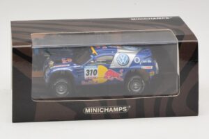 Volkswagen Race Touareg Red Bull #310 J. Kleinschmidt / F. Pons Dakar Rally 2005 Minichamps 1:43 436055310 Métal Moulé — image 5 sur 5