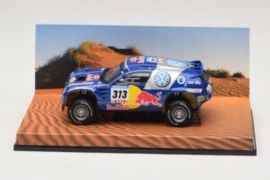 Volkswagen Race Touareg Red Bull #313 Édition Concessionnaire 2005 Minichamps 1:43 7LO099400PD313 Métal Moulé