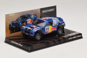 Volkswagen Race Touareg Red Bull #313 J. Kankkunen / J. Repo Dakar Rally 2005 Minichamps 1:43 436055313 Métal Moulé — image 2 sur 5