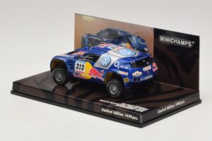 Volkswagen Race Touareg Red Bull #313 J. Kankkunen / J. Repo Dakar Rally 2005 Minichamps 1:43 436055313 Métal Moulé — image 3 sur 5