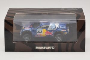 Volkswagen Race Touareg Red Bull #313 J. Kankkunen / J. Repo Dakar Rally 2005 Minichamps 1:43 436055313 Métal Moulé — image 5 sur 5