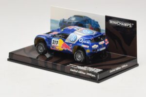 Volkswagen Race Touareg Red Bull #317 Gordon / von Zitzewitz Dakar Rally 2005 Minichamps 1:43 436055317 Métal Moulé — image 3 sur 5