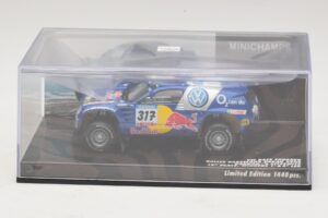 Volkswagen Race Touareg Red Bull #317 Gordon / von Zitzewitz Dakar Rally 2005 Minichamps 1:43 436055317 Métal Moulé — image 4 sur 5
