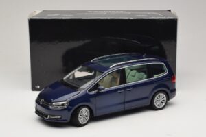 Volkswagen Sharan Blue Metallic Minichamps 1:18 110051000 Métal Moulé — image 8 sur 8