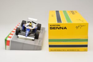 Williams FW16 Renault #2 A. Senna San Marino GP 1994 Minichamps 1:18 543941833 Métal Moulé — image 7 sur 7