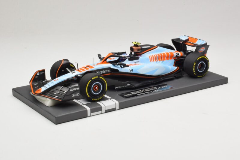 Williams Racing FW45 #2 L. Sargeant Singapore GP 2023 Minichamps 1:18 117231602 Métal Moulé