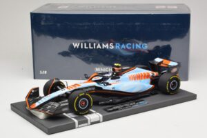 Williams Racing FW45 #2 L. Sargeant Singapore GP 2023 Minichamps 1:18 117231602 Métal Moulé — image 6 sur 7