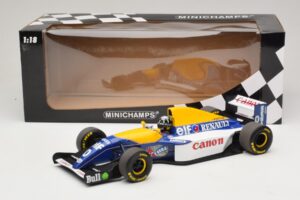 Williams Renault FW15C #0 D. Hill 1993 Minichamps 1:18 180930000 Métal Moulé — image 6 sur 7