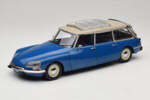 Citroën DS 21 Break bleu Danube Norev 1:18 181772 Métal Moulé