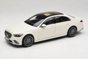 Mercedes Classe S W223 AMG Line blanc Norev 1:18 183807 Métal Moulé