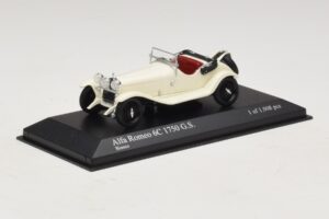Alfa Romeo 6C 1750 G.S. Blanc Minichamps 1:43 400120430 Métal Moulé — image 2 sur 5