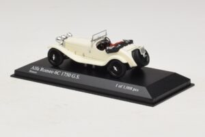 Alfa Romeo 6C 1750 G.S. Blanc Minichamps 1:43 400120430 Métal Moulé — image 3 sur 5
