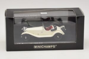 Alfa Romeo 6C 1750 G.S. Blanc Minichamps 1:43 400120430 Métal Moulé — image 5 sur 5