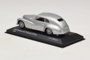 Alfa Romeo 6C 2500 Freccia d'Oro Argent Minichamps 1:43 400120480 Métal Moulé — image 3 sur 5