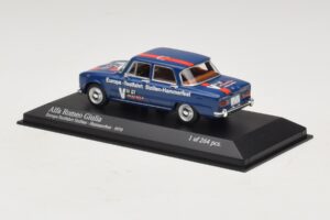 Alfa Romeo Giulia Europa-Testfahrt Sizilien-Hammerfest Minichamps 1:43 400120905 Métal Moulé — image 3 sur 5